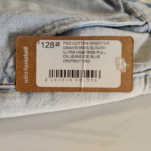 New! PGD Kingston Drawstring Jeans - Picture 3 of 7